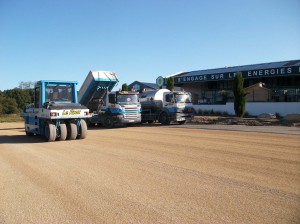 Le Roux TP - Travaux Publics - Voirie route - préparation parking - 4