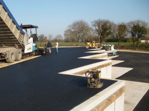 Le Roux TP - Travaux Publics - Voirie route - Parking en enrobé - 6