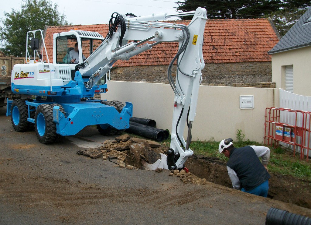 Le Roux TP - Travaux Publics - Aménagement urbain - Canalisations - 7
